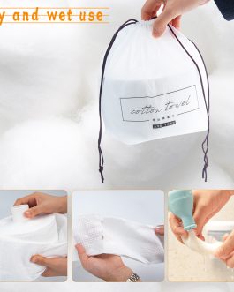 Disposable, Dirt Absorbing Towel, Cotton Puff, Hanging Paper, Face Washing Towel, Cosmetics Cotton, Face Towel, Makeup Remover, Dry and Moisture-Wicking, Excellent Absorbency, Travel, Business Trips, Commercial Use, 80 Sheets